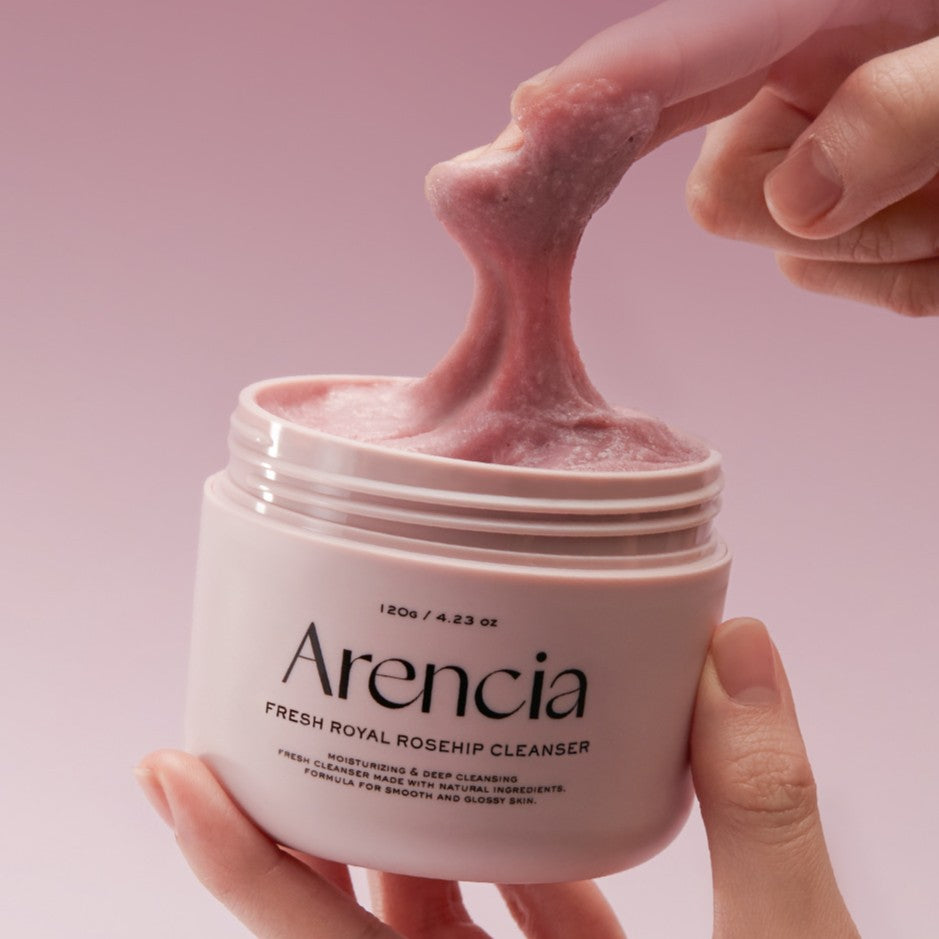 Fresh Rosehip Rice Mochi Cleanser 120g