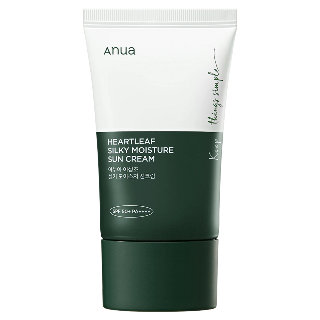 Heartleaf Silky Moisture Sunscreen SPF50+ PA++++ 50ml