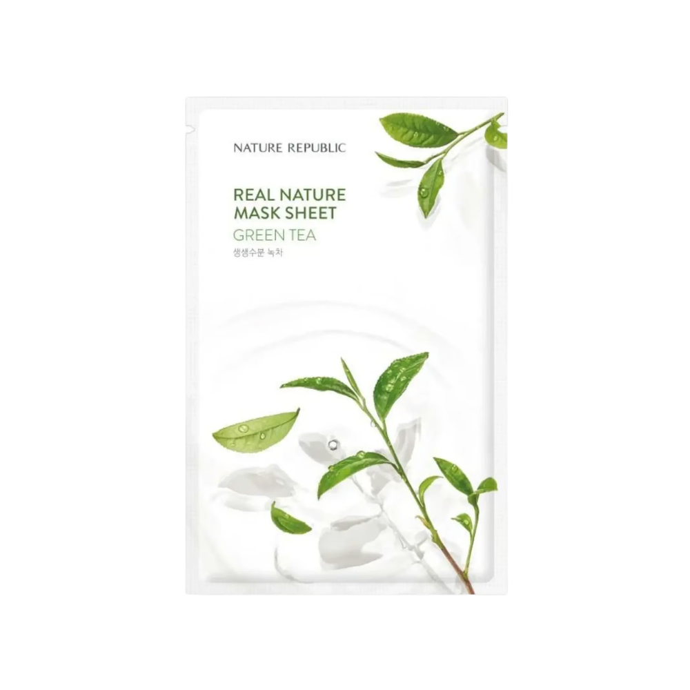 Real Nature Sheet Mask Green Tea 1 stk