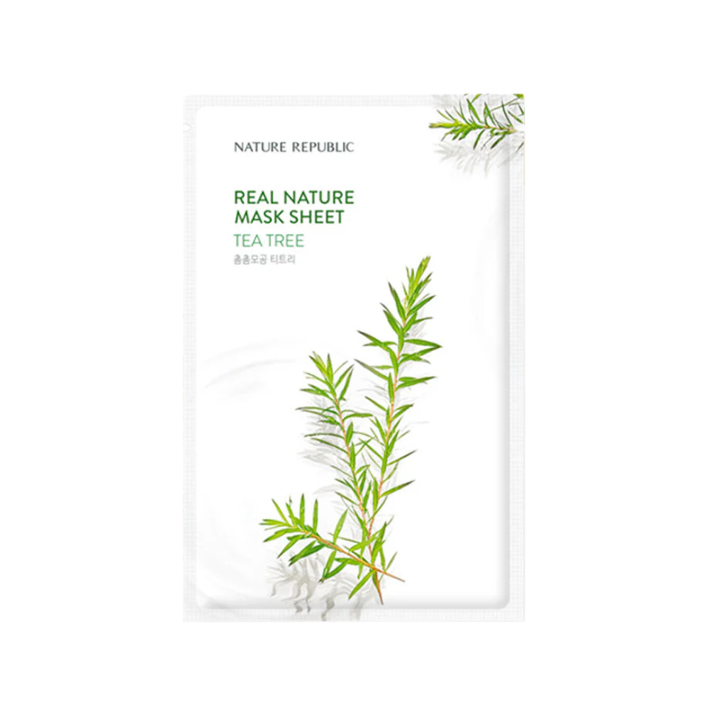Real Nature Sheet Mask Tea Tree 1 stk