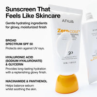 Zero-Cast Moisturizing Finish Sunscreen 50 ml