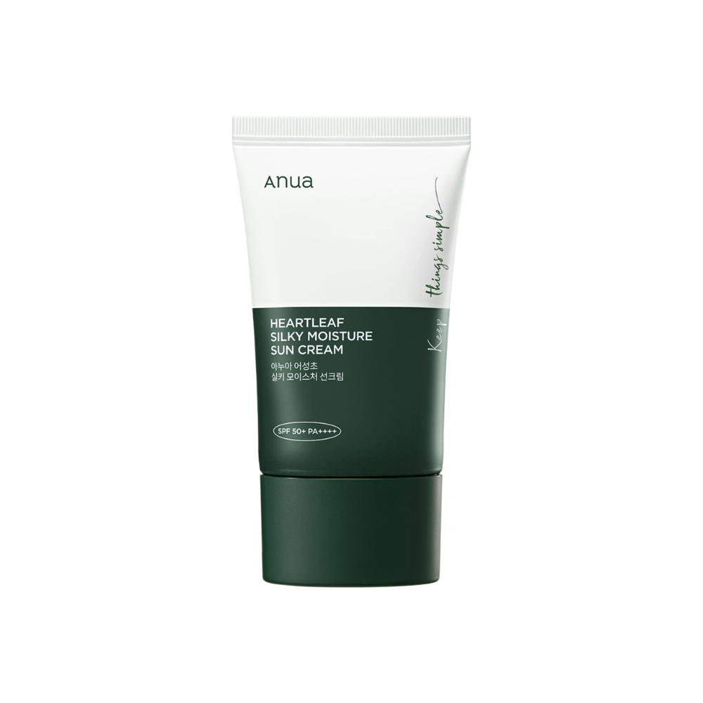 Heartleaf Silky Moisture Sunscreen SPF50+ PA++++ 50ml