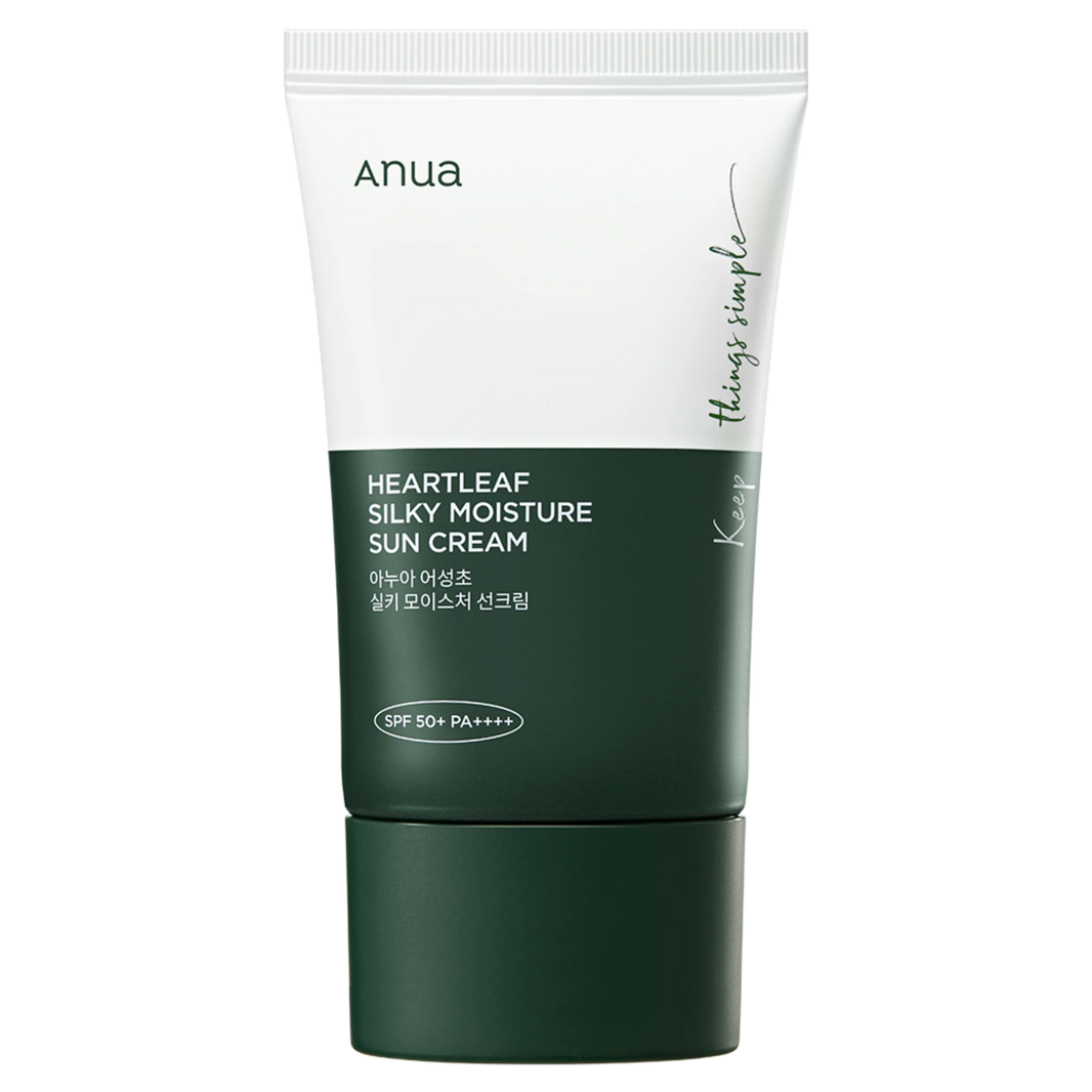 Heartleaf Silky Moisture Sunscreen SPF50+ PA++++ 50ml